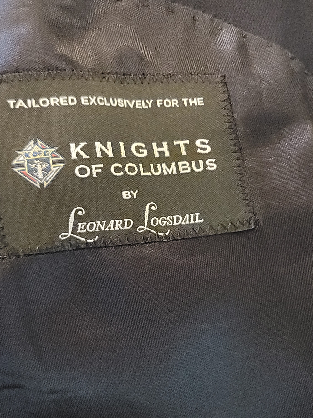 NWT KNIGHTS OF COLUMBUS Ceremonial Jacket Made in Italy Men's Size 42S - Picture 12 of 15
